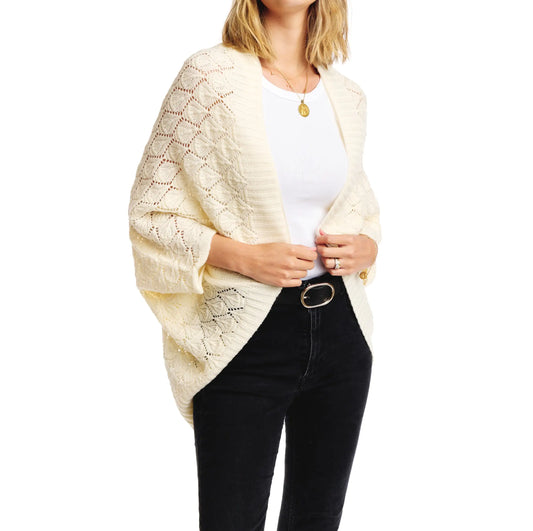 Crochet Knit Versatile Cardigan