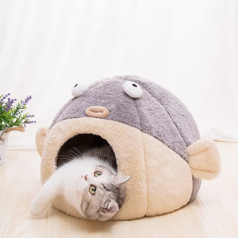 Plush Cat's House