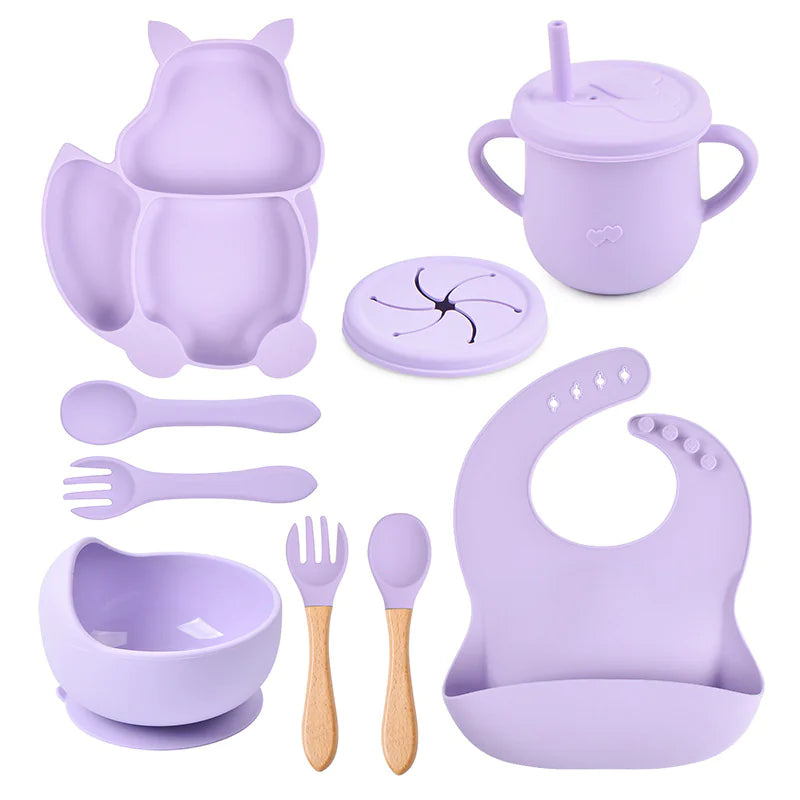 Baby Silicone Feeding Set