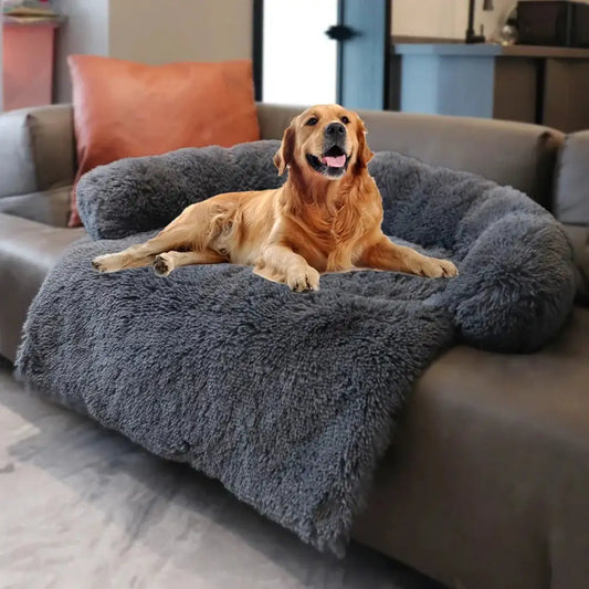 Waschbares Plüsch-Hundebettsofa