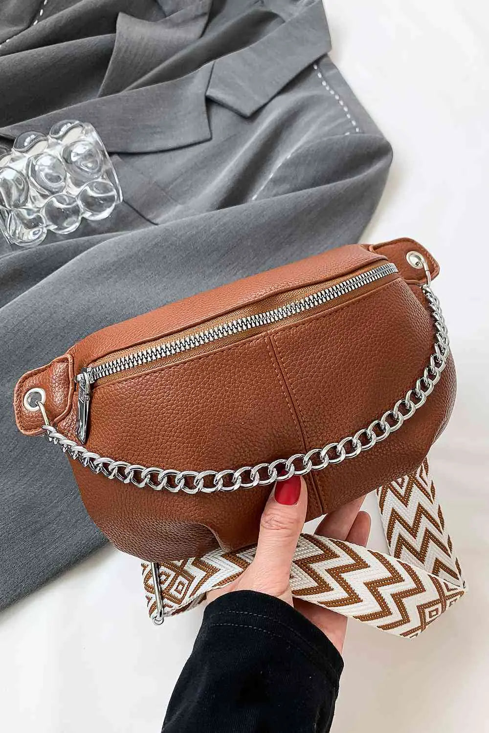 Milla Vegan Leather Sling Bag