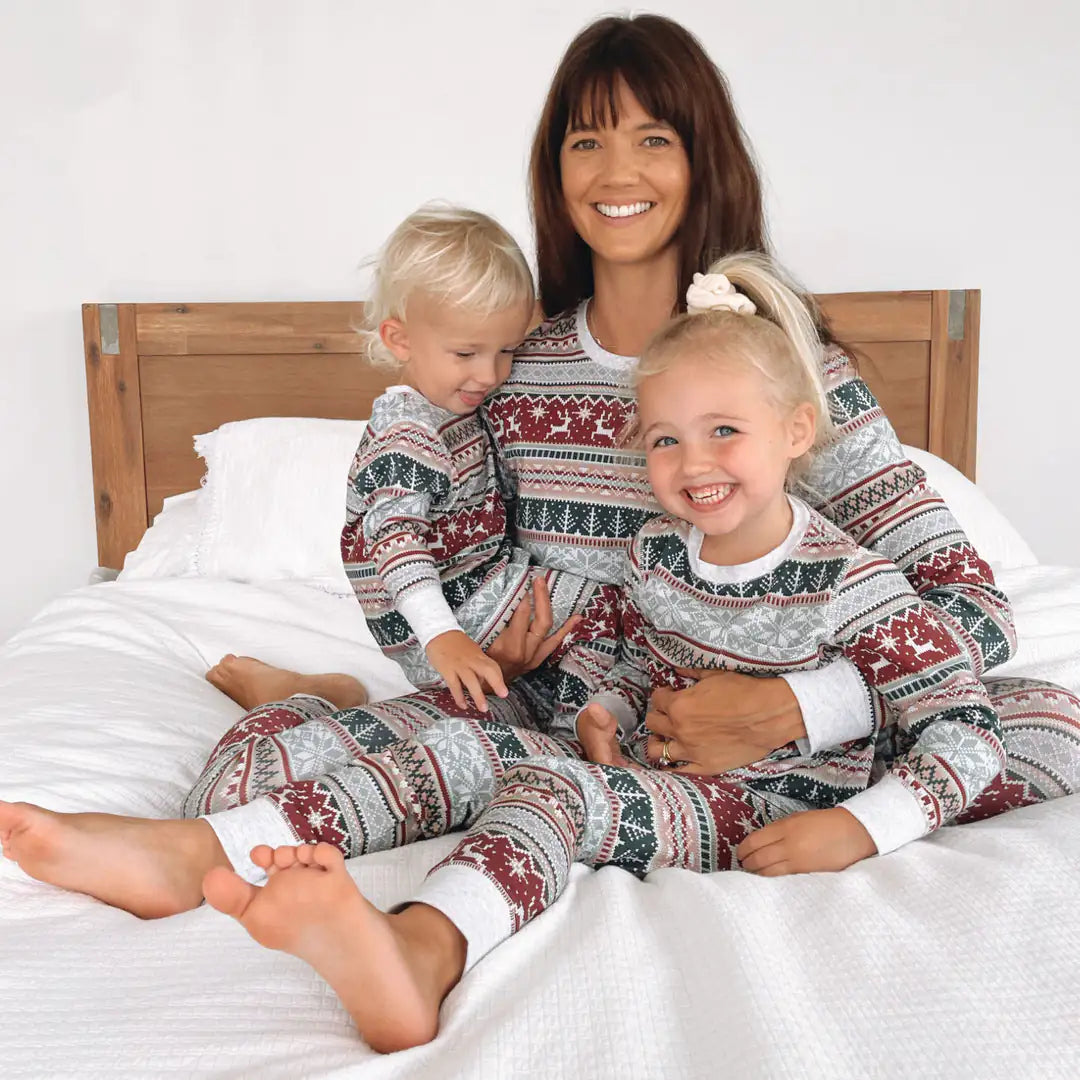 Weihnachts-Familien-Pyjama-Set