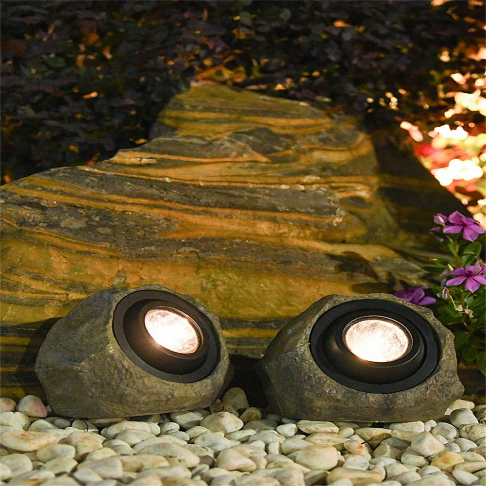 Waterproof Solar Powered Rock Light