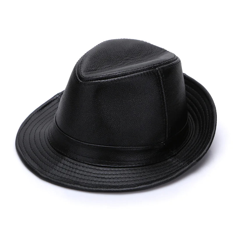 Gentleman Leather Hat