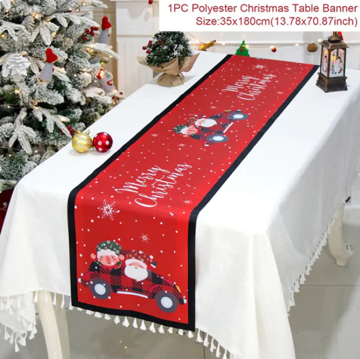 Festive Holiday Table Runner