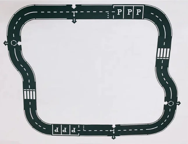 Puzzle-Rennbahn-Set