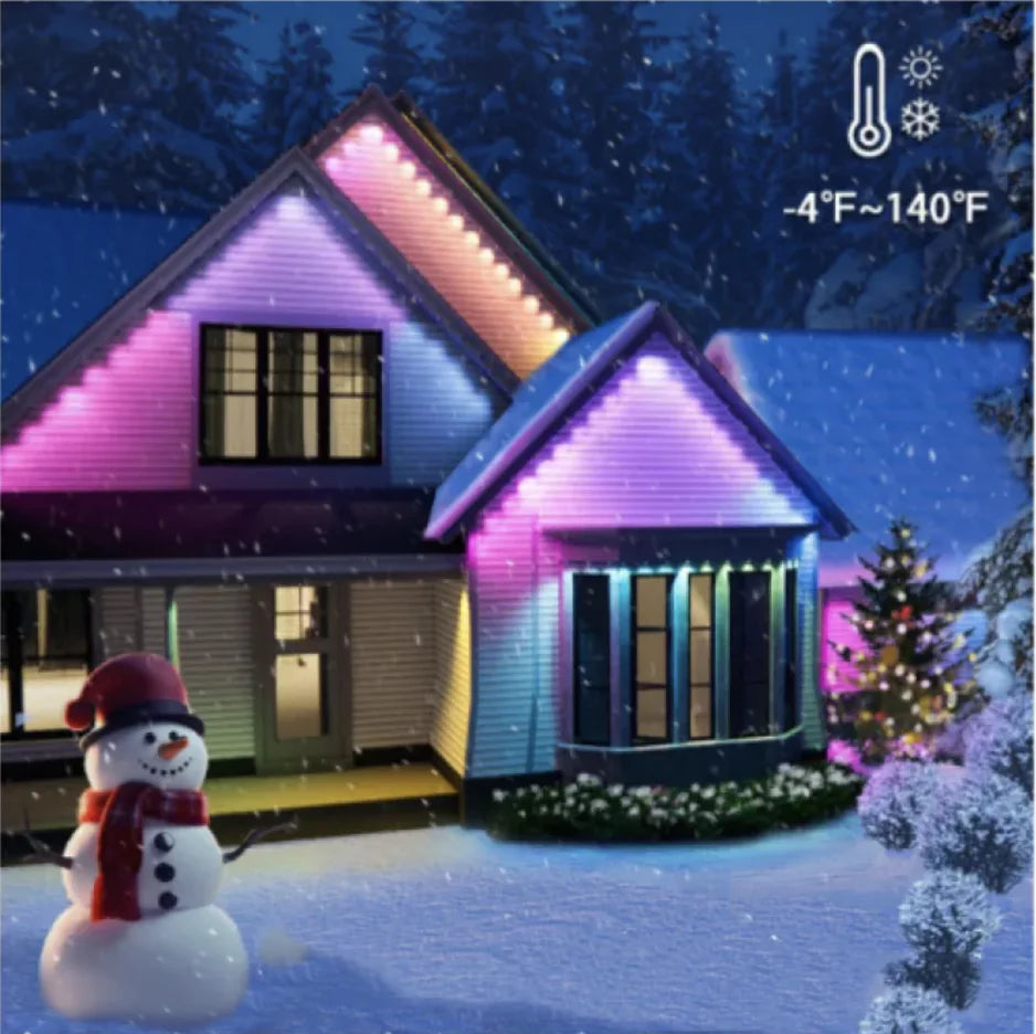 Smart LED Waterproof RGB Eaves Outdoor Decorative Light