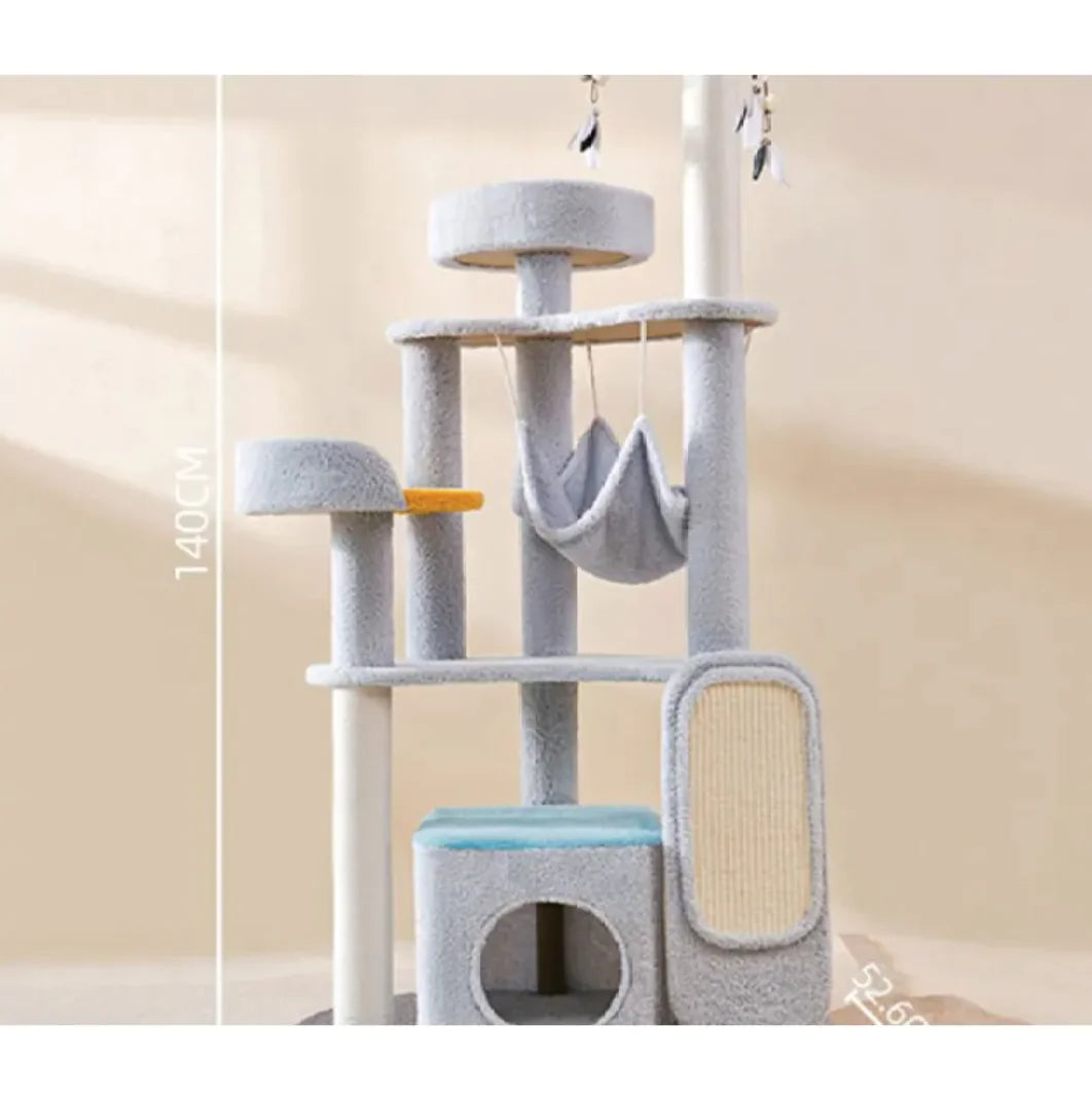 Large Cat Scratching & Jumping Platform