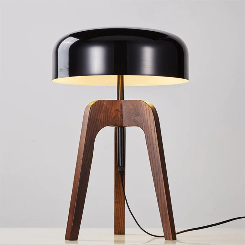 Solid Wood Floor Lamp