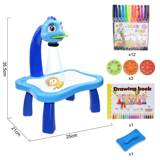 Children Led Projector Desk