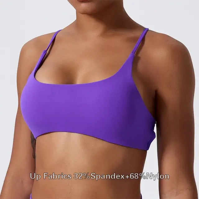 Fitness Workout Back Cross Yoga Bra